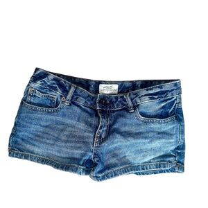 Y2K Vintage Aeropostale LOW RISE Micro Mini Jean Shorts!